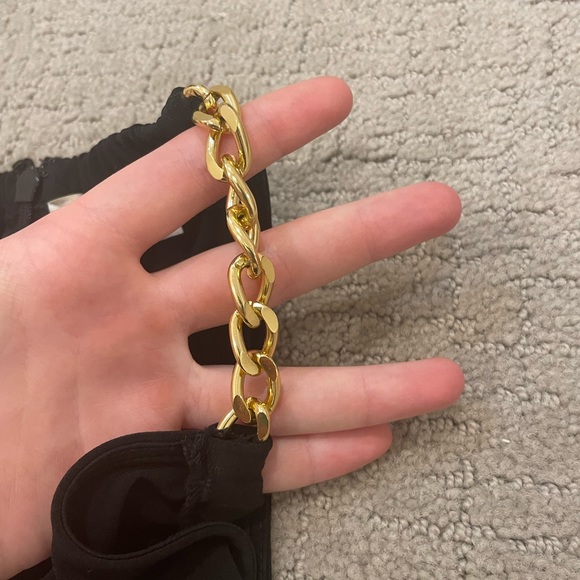 Michael Kors dress with gold chain strap detailing. - Picture 2 of 3